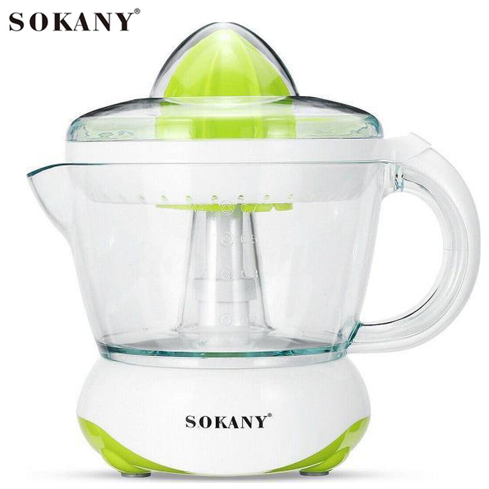 Sokany Ηλεκτρικός Στιφτής 40W με Χωρητικότητα 700ml με 2 Κώνους - Πράσινος